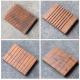 Swim Pool Carbonized Strand Bamboo Flooring 1220 Kg/M³ Density 18mm Thickness