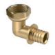 Brass Elbow Pipe fittings with Nut