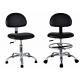 Swivel Round Anti Static Lab Chair Pu Rotatable ESD Work Chair For School