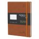 Custom Brown Softcover Large Academic Planner With Monthly Tabs