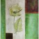 Modern Abstract Flower Oil Painting On Canvas , Stretched Canvas Painting For Wall DéCor