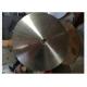 CR Plating Steel Exercise Bike Wheel 460mm Dimension By Polishing Treatment