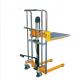Light Stacker Moveable Panel Manual Winch Forklift Manual Trolley Pallet Stacker