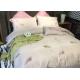 Cotton Blending Embroidered Twin Bed Duvet Covers And Shams Size Customized