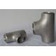 ASME B16.9 butt welding pipe fitting stainless steel tee