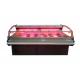 Customized Open Fresh Meat Display Freezer For Supermarket R404a