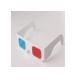 Red and blue paper Circular Polarized lens 3D Glassess