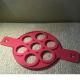 LFGB Custom Pancake Mold Silicone Pink With FDA OEM For Kitchen Cooking