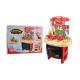 Red Color Pretend Play Childrens Toy Kitchen Sets With Sound And Light 62CM