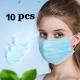 3 Ply Disposable Non Woven Face Mask With Earloop Plastic Protection