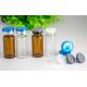 5ml 7ml 10ml 20ml empty Pharmaceutical tiny Amber Clear Injection Tubular borosilicate Glass Vial with Flip off Cap