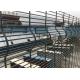 358 wire fence panels 1800mm height x 2515mm width mesh 2x0.5 12.7 x 76.2mm mesh aperture with reinforced 3 v folds
