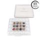 Wholesale Clear Plastic Gift Box For 4, 8, 15, 30 Truffle Chocolate High-Grade PET Transparent Packaging