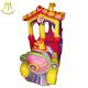 Hansel  popular design fiber glass amusement park games kiddie train ride