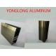 Oxidizing Champagne Anodized Aluminum Profiles For Decoration / Industrial