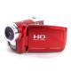 High Speed 16MP Red  / Black Digital Video HD Mini DV Camcorders With 3.0 TFT LCD
