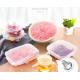 Silicone 6 Sets Bowl Cover Can Stretch Fruit Cling Film Kitchen Gadget Tools