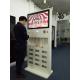 NFC ETC QC 2.0 Vertical Digital Signage 32in Interactive Lcd Kiosk With 9 Lockers