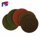 Marble Granite Diamond Polishing Pads Excellent Service Stable Performance