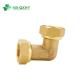 Forged Brass Threaded Elbow Nipple Pipe Fitting PVC Pipe Fitting