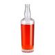 750ml Custom Design Glass Whisky Bottle with Cork Clear and Collar Material Glass