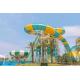 Super Boomerang Water Slide Playground For Amusement Park 1 Year Wanrranty