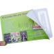 Custom Printed 13.5-14.5Mhz HF Rfid Paper Card Ultualight EV1 Chip PVC / Paper Material