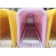 Travelling Portable Rotational Moulding Products Plastic Pet Cage Various Colors