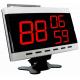 wall mounted 3 groups call numbers display panel of wireless waitress calling system