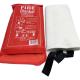 BSCI Verified 1.8mx1.8m Silicone Coated Emergency Fire Blanket