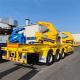 40ft Steel Container Semi-Trailer Side Loader With Wabco Brake System
