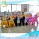 Hansel battery operation electronic toy chidren rides game center shopping mall amusement walking ride on animals