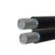 Low Voltage Aerial Bundled Cable Awg Pe / Xlpe Insulation Aluminum Conductor