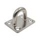 Other Stainless Steel Square Eye Plate for Door Clasp and Wall Mount Hanging