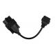 BMW 20pin To Obd2 16 Pin Connector , Custom Obd Port Extension Diagnostic Cable