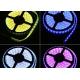 Joinable Warm White RGB LED Strip Lights 5 Meter 12V For Outdoor