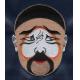 Embroidery Digitizing Face book Beijing Opera Facial Masks Xiahouying Zuihanxin WIK002