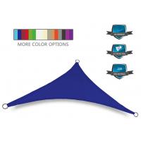 160gsm Waterproof Garden Shade Sail Royal Blue For Patio 300D Density