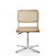 Armless Executive Rattan Office Chairs 46 X 47 X70 Mm 2d Adjustment For Studio