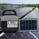 8000mah Portable Solar Camping Light 3PCS LED Solar Panel Lighting Kits