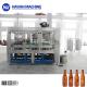 Automatic Glass Bottle Liquor / Spirits / Beer Washing Filling Capping Bottling Machine
