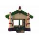 Simple Inflatable Ice Cream Bouncer / Inflatable Candy Bouncer House With Roof