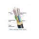 12 Core 24 Core Glass Fiber Optic Cable Hybrid Adss Aerial SM MM Under 110kv