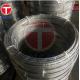OD 1/16 to 3/4 WT 0.010 to 0.083 321H  304 316 316Ti Seamless Welded  Coil stainless steel tubing coiling