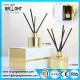 high quality glass gold reed diffuser bottle with gift box