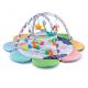 Baby Play Gym, Tummy Time Mat, 4-in-1 Baby Gym Activity Play Mat & Ball Pit, with High Contrast Toys