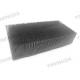 Black plastic Auto Cutter Bristle block for  cutter , parts No. 704186-