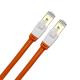 CAT 8 5 Feet Cat Ethernet Cable Orange Shielded SFTP Internet Network Patch Cord