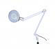 Clamp Stand Base Led Magnifying Lamp White Metal Body Without Dust Cover