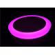 12W+4W Round Pink Edge Surface Mount LED Panel Light 1600 Lumens (3 Cycle)